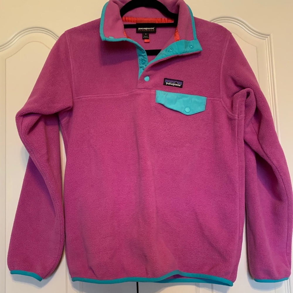 Purple Patagonia Pullover